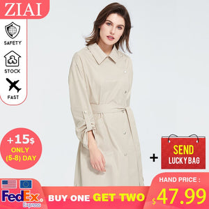 spring jacket women long light